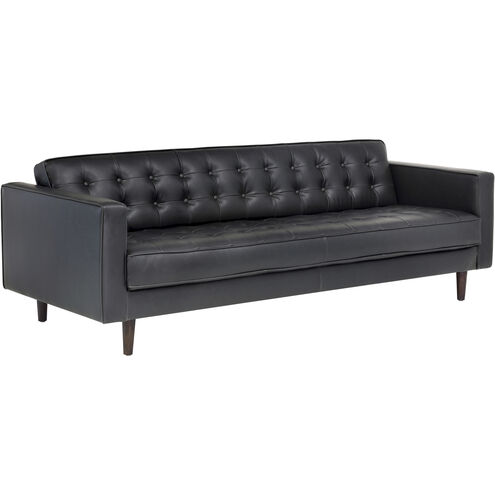 Donnie Coal Black Sofa